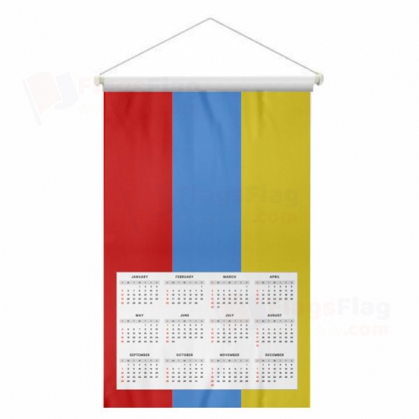 Gostyn Woven Fabric Digital Printing Calendar
