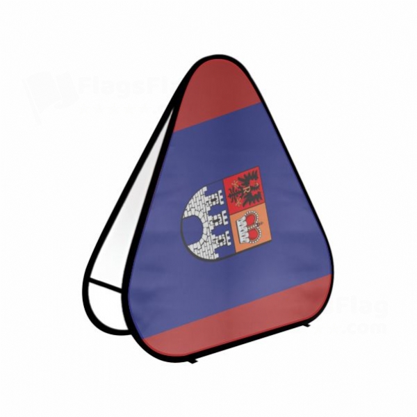 Gostyninski Triangle Fabric Banner Display Stands