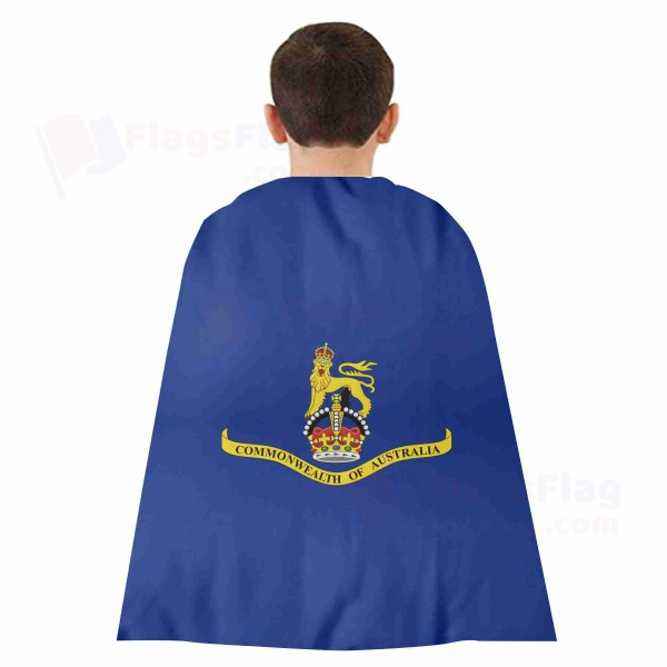 Governor General Of Australia Woven Fabric Cloak Digital Printing