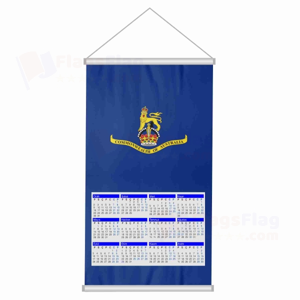 Governor General Of Australia Woven Fabric Digital Printing Calendar