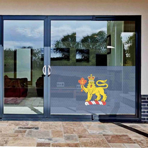 Governor General Of Canada Glass Film Governor General Of Canada One Way Vision Printing