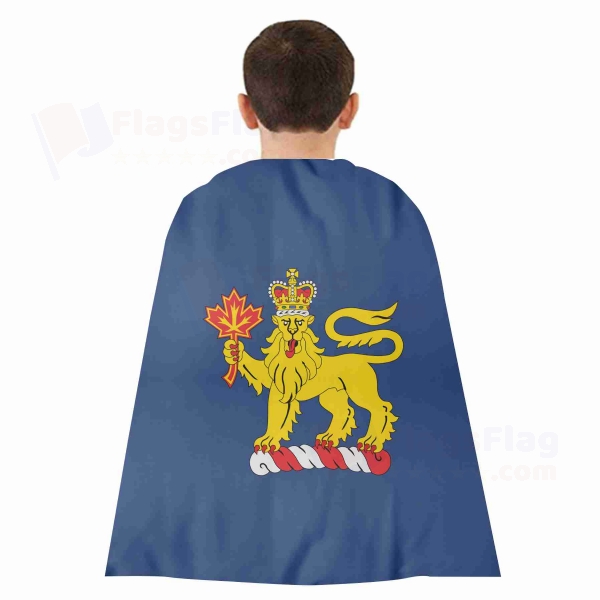 Governor General Of Canada Woven Fabric Cloak Digital Printing