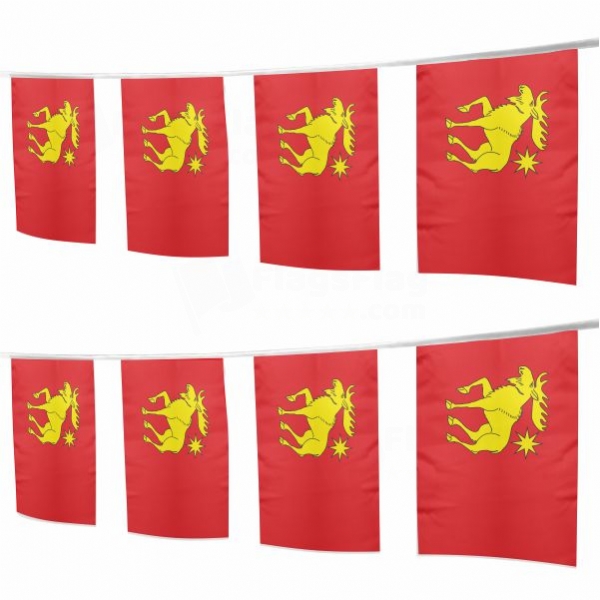 Grajewo Square String Flags