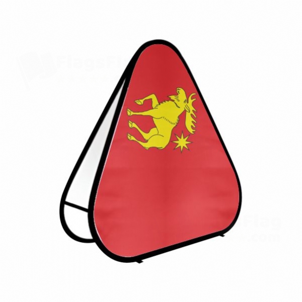 Grajewo Triangle Fabric Banner Display Stands