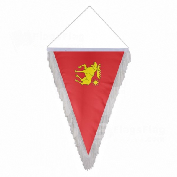 Grajewo Triangle Fringed Streamers