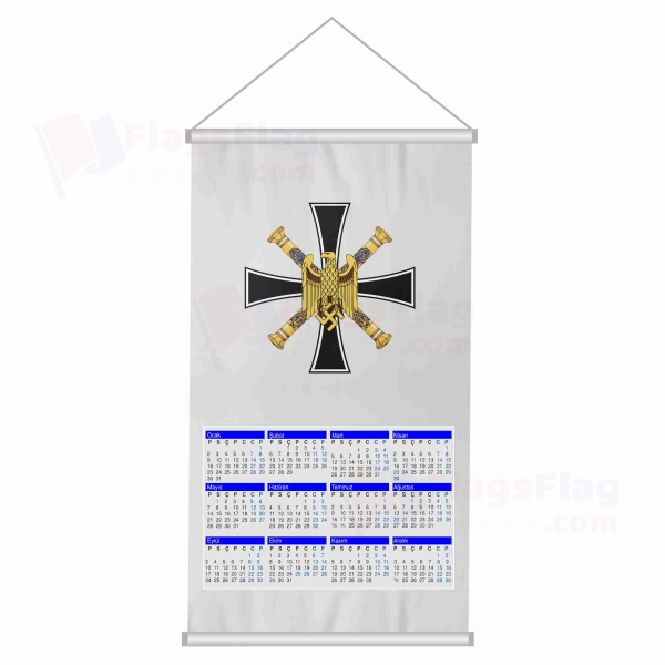 Grand Admirals Woven Fabric Digital Printing Calendar