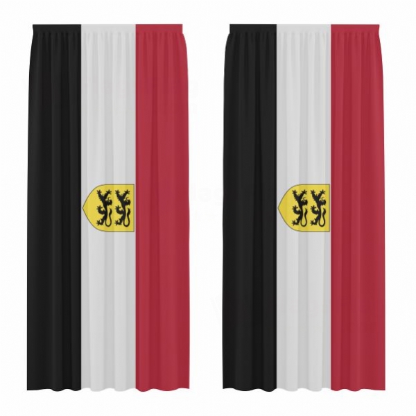 Grand Duchy Of Flandrensis Digital Printed Curtains