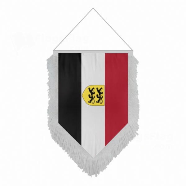 Grand Duchy Of Flandrensis Pentagonal Flags