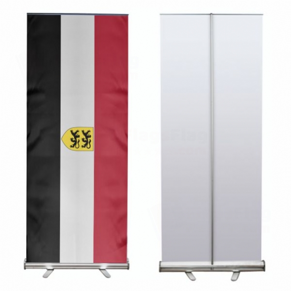 Grand Duchy Of Flandrensis Roll Up Banner