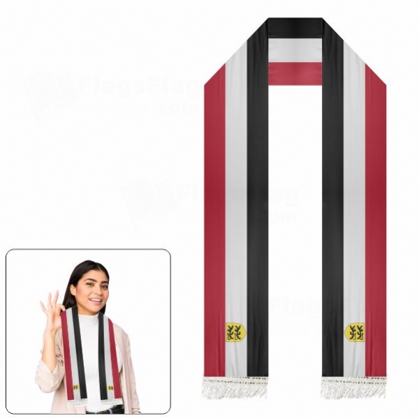 Grand Duchy Of Flandrensis Scarf Digital Printing