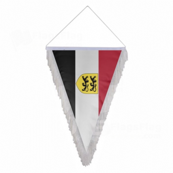 Grand Duchy Of Flandrensis Triangle Fringed Streamers