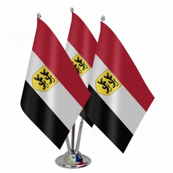 Grand Duchy Of Flandrensis Triple Table Flag