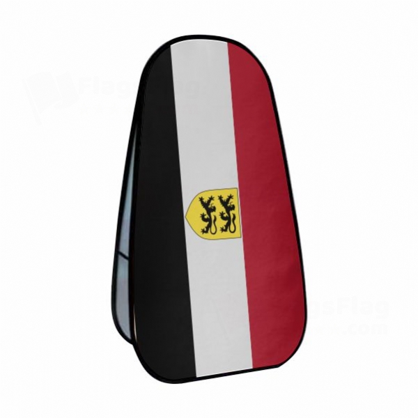 Grand Duchy Of Flandrensis Vertical Cloth Banner Display Stands