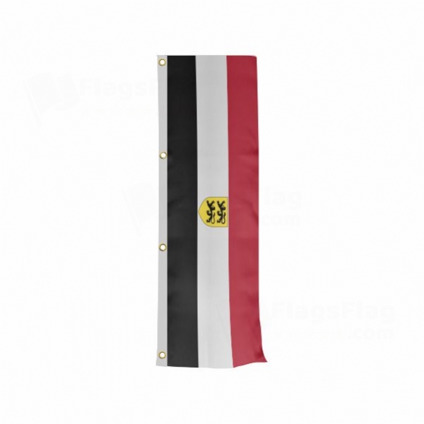 Grand Duchy Of Flandrensis Vertically Raised Flags
