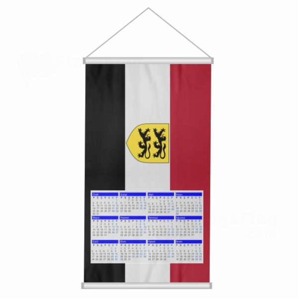 Grand Duchy Of Flandrensis Woven Fabric Digital Printing Calendar