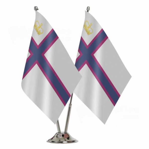 Grand Duchy Of The Lagoan Isles Binary Table Flag