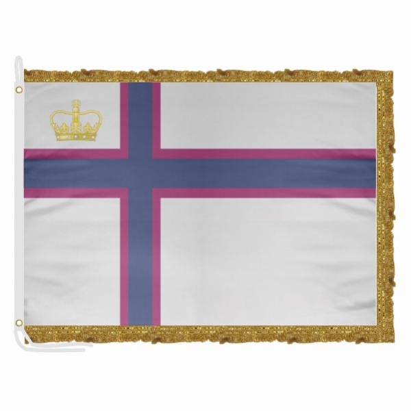 Grand Duchy Of The Lagoan Isles Satin Office Flag