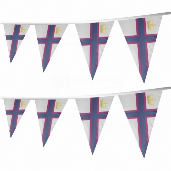 Grand Duchy Of The Lagoan Isles Stringed Triangle Flag
