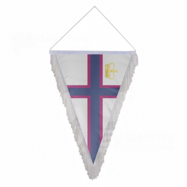 Grand Duchy Of The Lagoan Isles Triangle Fringed Streamers