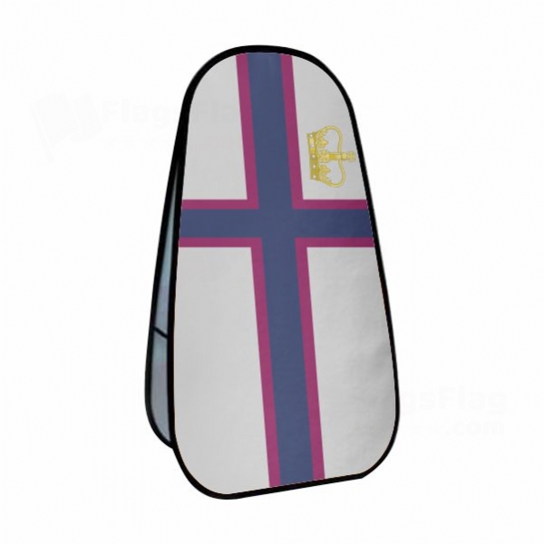 Grand Duchy Of The Lagoan Isles Vertical Cloth Banner Display Stands