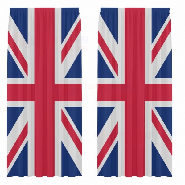Great Britain Digital Printed Curtains