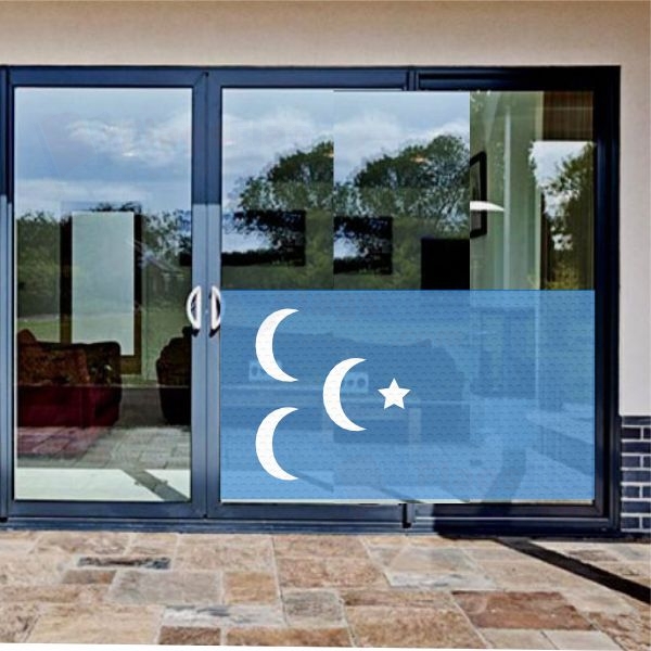 Great Eastern islamic Raiders Front Glass Film Great Eastern islamic Raiders Front One Way Vision Printing