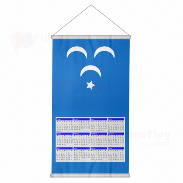 Great Eastern islamic Raiders Front Woven Fabric Digital Printing Calendar