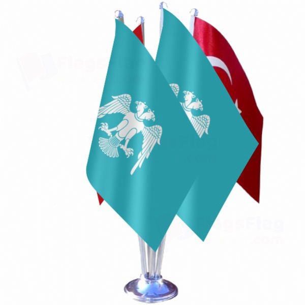 Great Seljuk Empire Quadruple Table Flag