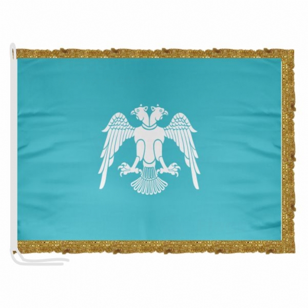 Great Seljuk Empire Satin Office Flag