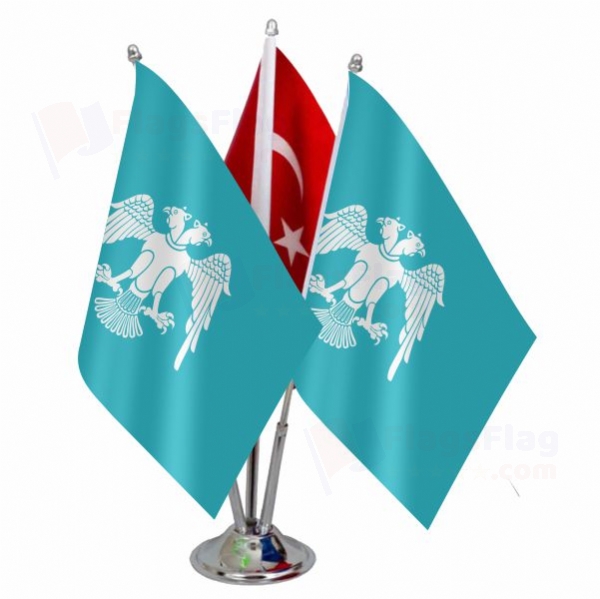 Great Seljuk State Triple Table Flag