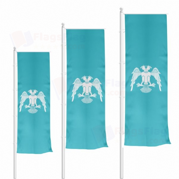 Great Seljuk State Vertically Raised Flags