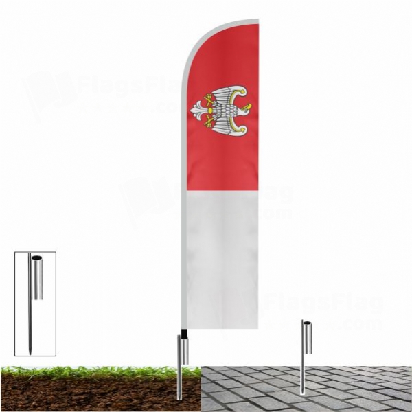 Greater Poland Voivodeship Beach Flags Greater Poland Voivodeship Sailing Flags