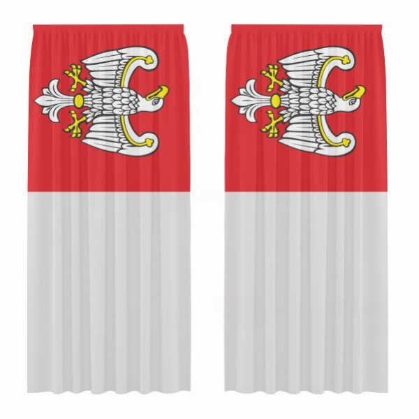 Greater Poland Voivodeship Digital Printed Curtains