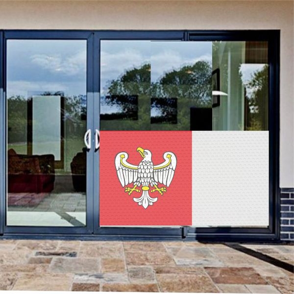 Greater Poland Voivodeship Glass Film Greater Poland Voivodeship One Way Vision Printing