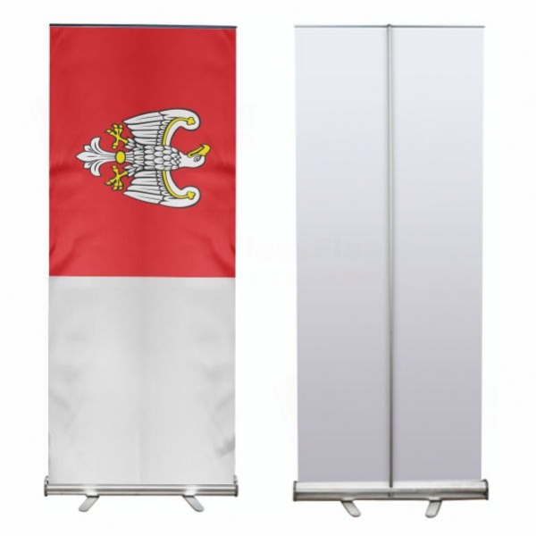 Greater Poland Voivodeship Roll Up Banner