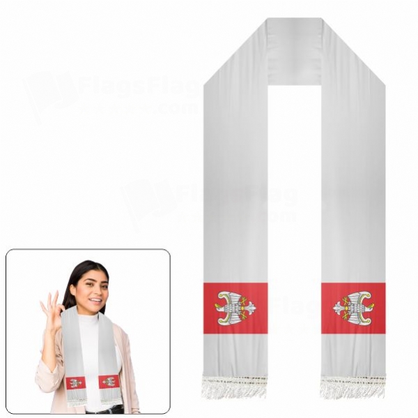 Greater Poland Voivodeship Scarf Digital Printing