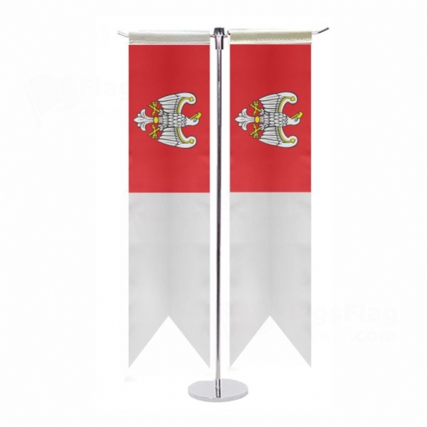 Greater Poland Voivodeship T Table Flag