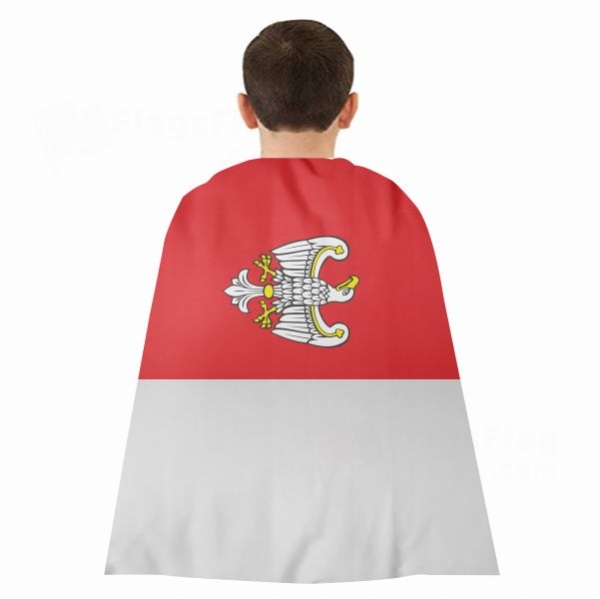 Greater Poland Voivodeship Woven Fabric Cloak Digital Printing
