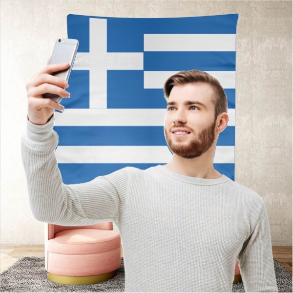 Greece Background Selfie Shooting Landscapes