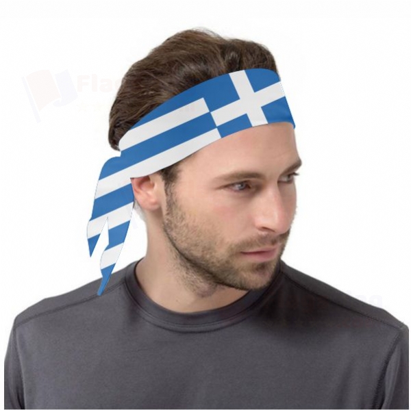 Greece Digital Print Bandanas