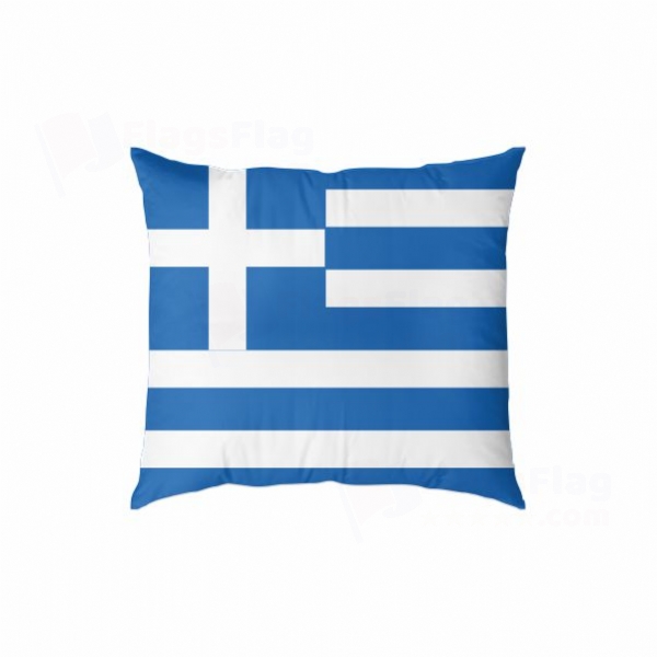Greece Digital Printed Pillow Cover