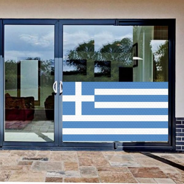 Greece Glass Film Greece One Way Vision Printing