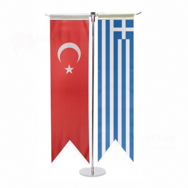 Greece T Table Flag