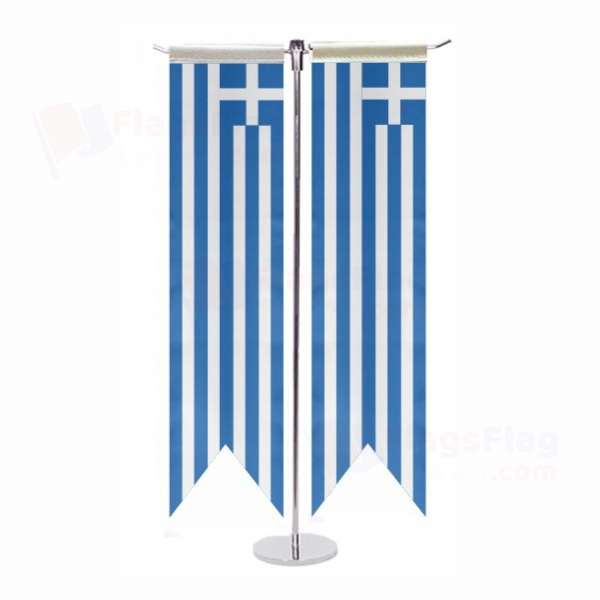 Greece T Table Flag