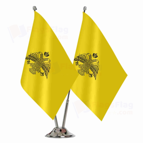 Greek Orthodox Church Binary Table Flag