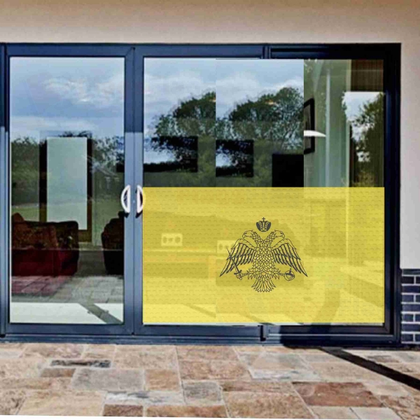 Greek Orthodox Church Glass Film Greek Orthodox Church One Way Vision Printing