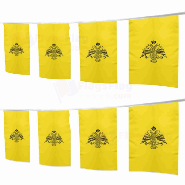 Greek Orthodox Church Square String Flags