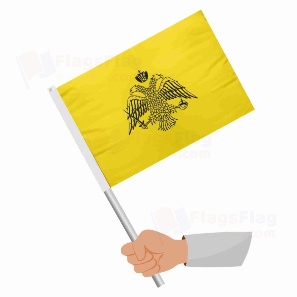 Greek Orthodox Church Stick Flag