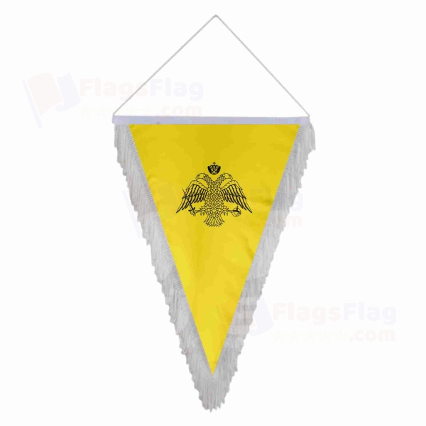 Greek Orthodox Church Triangle Fringed Streamers