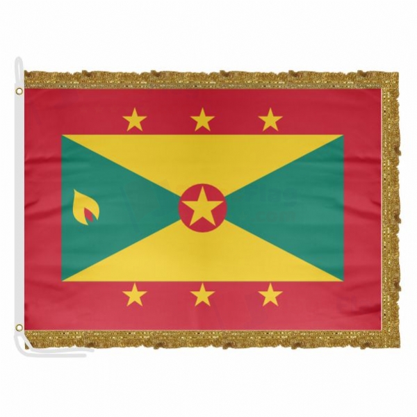 Grenada Satin Office Flag